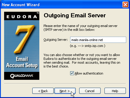 Email Setup in Outlook Express