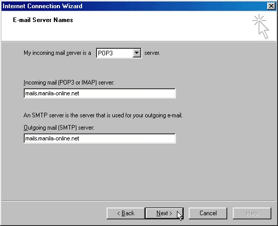 Email Setup in Outlook Express