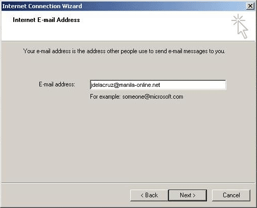 Email Setup in Outlook Express